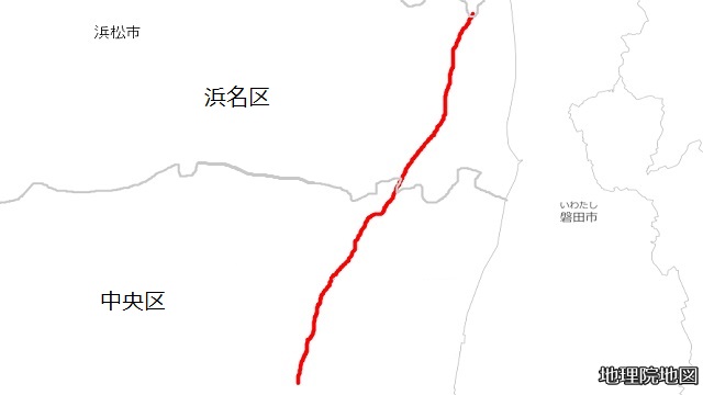 遠州鉄道線路線図