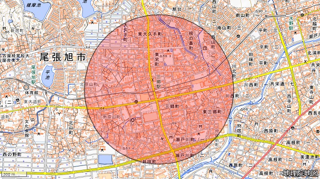 三郷駅周辺図